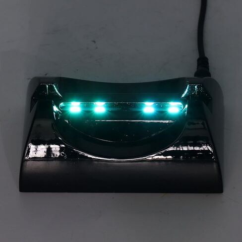 Hztyyier LED Base Light for Crystal, Pedestal Color Show Stand Lighted Display Plate Battery Powered for Acrylic, Crystal, Night Light, Glass Resin Art in Kuwait