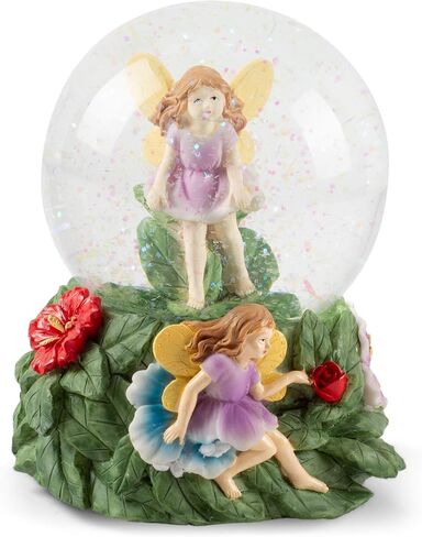 Magical Fairies 100MM Music Water Globe Playys Tune Leves in Saudi Arabia