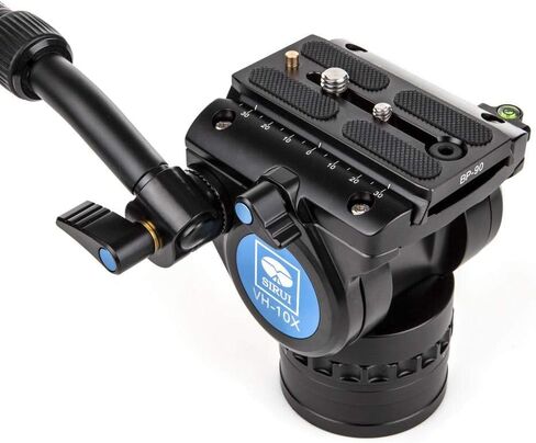 Sirui VH-10X Video Head, Black, in Saudi Arabia