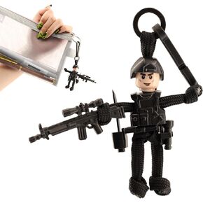 PARAELVES Police Keychain, Paracord DIY Car Keys Keychain, for People of All Ages, Great Handmade Gift in Saudi Arabia