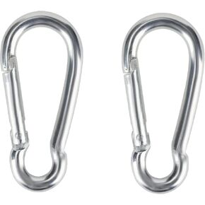 Large Carabiner Clips, D-Ring Grimlock Carabiners for Resistance Bands, Exercise Handles and Ankle Straps, Heavy Duty Cari for Camping, Hiking, Outdoor & Gym in Kuwait