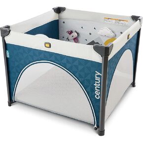 Century Play On 2-in-1 Playard and Activity Center | Playpen includes Soft Toys and Zippered Door in Kuwait