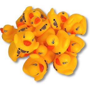 لقد كنت بطًا مطاطيًا | 20 علبة بالجملة | البطة المطاطية بعرض 2.25 بوصة وطول 1.75 بوصة | استخدم مع علامات Duck Duck | بطة توسكاديرو الوردية (البط المطاطي الأصفر) in Kuwait
