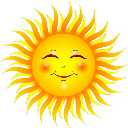 ملصق فني جداري قابل للتقشير واللصق للاطفال من كرافتسبرايت تي ام بتصميم شمس وقمر ونجمة وسحب وقوس قزح وبالونات الهواء الساخن، اختر من قائمة الطعام 43209-43342 in Kuwait