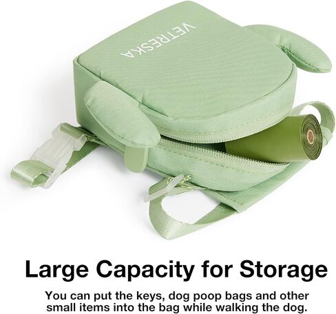 VETRESKA Dog Harness with Leash Set, No Pull Adjustable and Breathable Pet Vest Harness with Cactus Bags for Small Medium Large Dogs and Cats- S in Kuwait