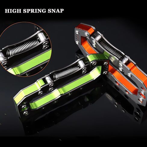 مشبك حلقة تسلق عالي التحمل من QISVVE، خطاف سلسلة مفاتيح تكتيكي، حلقات سلسلة مفاتيح سريعة الفك in Kuwait