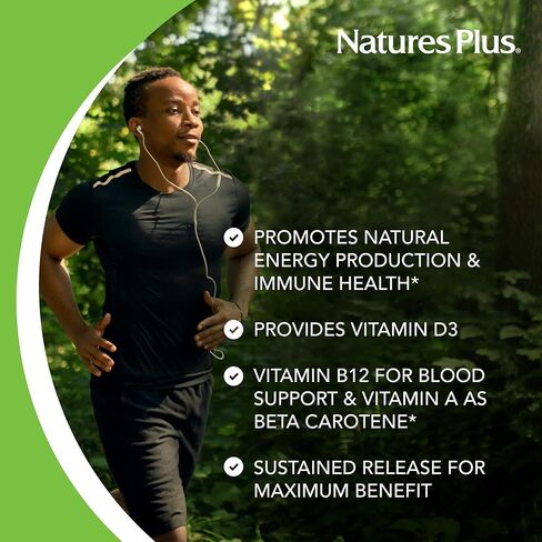 فيتامينات NaturesPlus Ultra II متعددة الفيتامينات، إصدار مستدام - 180 قرصًا نباتيًا - مكملات غذائية كاملة من الفيتامينات والمعادن يوميًا للصحة العامة - معزز للطاقة الطبيعية - 180 وجبة in Saudi Arabia
