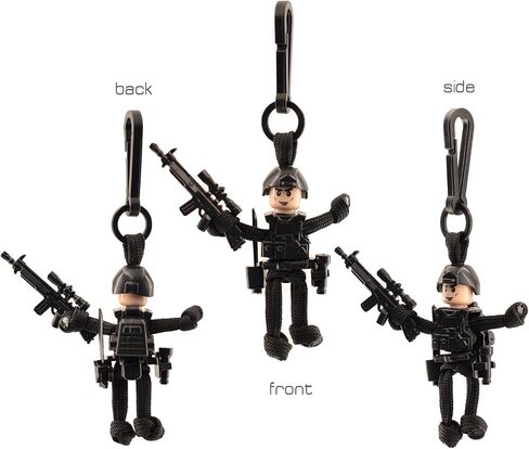 PARAELVES Police Keychain, Paracord DIY Car Keys Keychain, for People of All Ages, Great Handmade Gift in Saudi Arabia