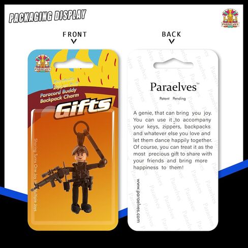 PARAELVES Police Keychain, Paracord DIY Car Keys Keychain, for People of All Ages, Great Handmade Gift in Saudi Arabia