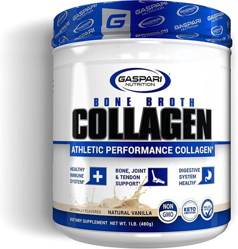 Bone Broth Athletic Performance Collagen Natural Vanilla (1 Lbs. / 30 Servings) in Kuwait