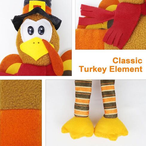 قطعتان من زخارف ستائر عيد الشكر التركية - ستائر تركيا ذات رباط خلفي حامل مشبك تثبيت للمنزل وغرفة المعيشة وغرفة النوم وديكور النوافذ in Kuwait