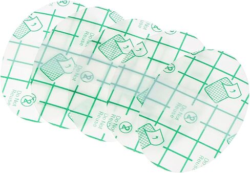 RMISODO 100 Pieces Waterproof Ear Stickers, Disposable Ear Covers Earmuffs, Ear Protector Caps for Hair Dye Shower Bathing, Invisible Foot Sticker Bandages, Protective Clear Films for Foot Hand Ear in Kuwait