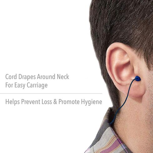 Howard Leight by Honeywell SmartFit Heat-Activated Corded Reusable Earplugs, 100-Pairs (SMF-30),Orange in Saudi Arabia