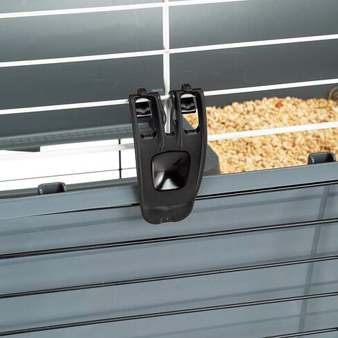 فيربلاست قفص ارنب كبير للغاية من طابقين باللون العنابي من كروليك | يتضمن قفص الارانب جميع الملحقات والمقاسات 39 طول × 20.3 عرض × 36.2 ارتفاع ويشمل جميع الملحقات | ضمان لمدة عام من الشركة المصنعة in Kuwait