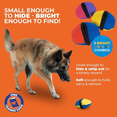 Tug-E-Nuff البطلينوس | لعبة موزع مكافآت الكلاب المدمجة مع آلية فتح ذكية | مثالية لتدريب الكلاب التفاعلي | مناسب للجيب وحجم 4.5 بوصة in Kuwait