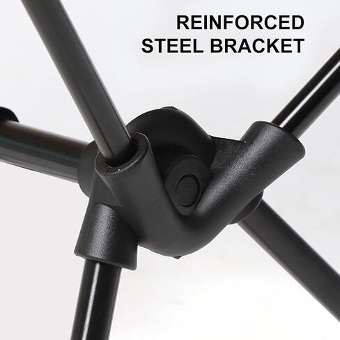 WOSVOLUNT Ultra Lightweight Camping Chair Portable Folding Backpacking Chair Foldable Camp Chairs Compact Cliq Chair for Outdoor Camp, Travel, Beach, Picnic, Festival, Hiking, Backpacking in Kuwait