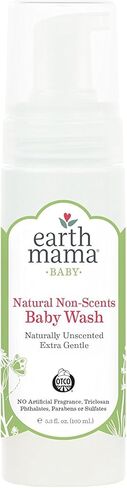 Earth Mama Natural Non-Scents Baby Wash Gentle Castile Soap For Sensitive Skin, 5.3-Fluid Ounce in Kuwait