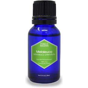 Zongle Melaleuca (Tea Tree) Essential Oil, Australia, Safe To Ingest, Melaleuca Alternifolia, 15 mL in Kuwait