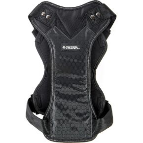 Sherpa Dog Harness, Built-in Quick Grab Handle, Padded - Black, Large in Kuwait