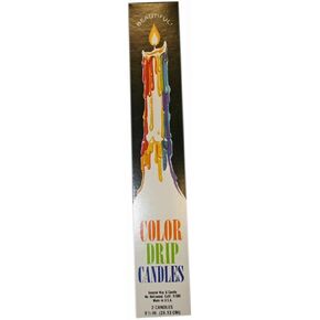 Color Drip Candles, 4-Pack (8 candles total) in Saudi Arabia