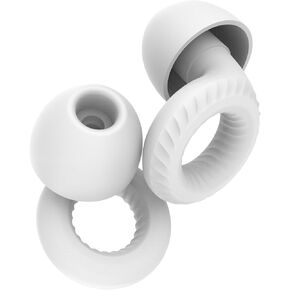 JQKA Ear Plugs for Noise Reduction-Cyclone Shape,Concert Ear Plugs,Noise Cancelling Ear Plugs,Reusable Ear Plugs in Flexible Silicone for Sleep,8 Silicone Ear Tips in XS/S/M/L-Green in Saudi Arabia