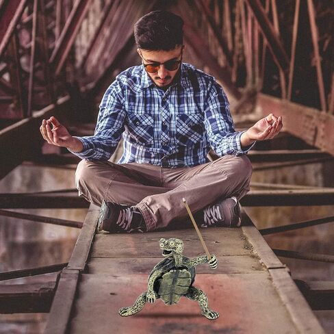 حامل بخور على شكل سلحفاة كونغ فو، مبخرة مضحكة in Kuwait