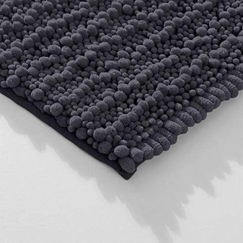 Zebrux Christmas Decorations Red Bathroom Rugs, Bath Mats for Bathroom Extra Soft and Absorbent - Striped Bath Rugs Set for Indoor/Kitchen (20 x 30 + 15 x 23'', Red) in Kuwait