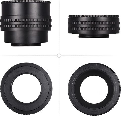 Andoer M52-M42(17-31) 17mm-31mm M52 to M42 Mount Camera Lens Adapter Ring Macro Extension Tube Helicoid Lens Focusing Adapter Ring for Macro Photography in Saudi Arabia