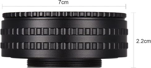 Andoer M52-M42(17-31) 17mm-31mm M52 to M42 Mount Camera Lens Adapter Ring Macro Extension Tube Helicoid Lens Focusing Adapter Ring for Macro Photography in Saudi Arabia