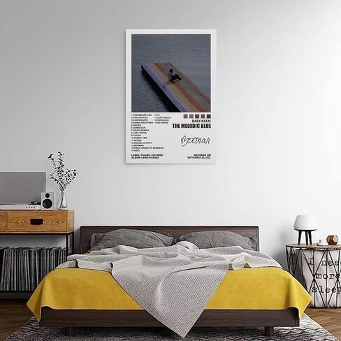 doopz Frank Poster Ocean Blonde Album Cover Posters for Room Aesthetic Canvas Wall Art Bedroom Decor 12x18inch(30x45cm) in Saudi Arabia