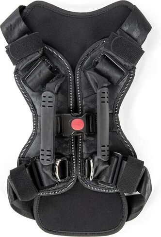 Sherpa Dog Harness, Built-in Quick Grab Handle, Padded - Black, Large in Kuwait