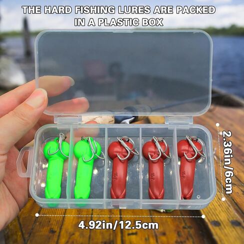 Proximitck 5 قطع من طعم الصيد ملاعق الصيد، طعم معدني صلب، طُعم صيد مضحك، طُعم صيد السمك، خطافات ثلاثية، ملعقة صيد دوارة للمياه المالحة، وسمك السلمون المرقط في المياه العذبة in Kuwait