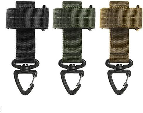 Nylon Glove Holder Strap Camping Belt Rope Hanger Keys Grabber Hook,3 PCS Adjustable Work Glove Holder for Camping Hiking Working in Kuwait