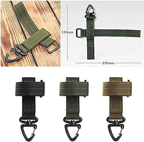 Nylon Glove Holder Strap Camping Belt Rope Hanger Keys Grabber Hook,3 PCS Adjustable Work Glove Holder for Camping Hiking Working in Kuwait