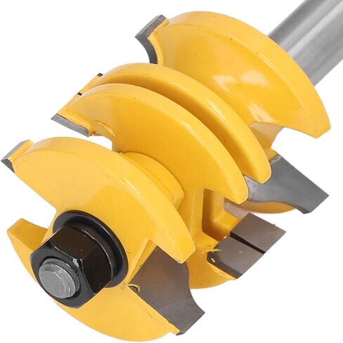 Entry Door Router Bit, Longer Service Life Adjustable Cabinet Routers Bits 2Pcs/Set Sharper Cutting for Plywood in Saudi Arabia