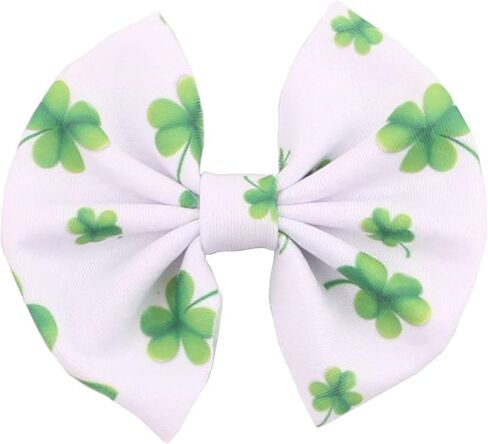 DDNFO St Patricks Day Green Baby Bow أغطية الرأس إكسسوارات البنات. (F87) (النوع A) in Kuwait