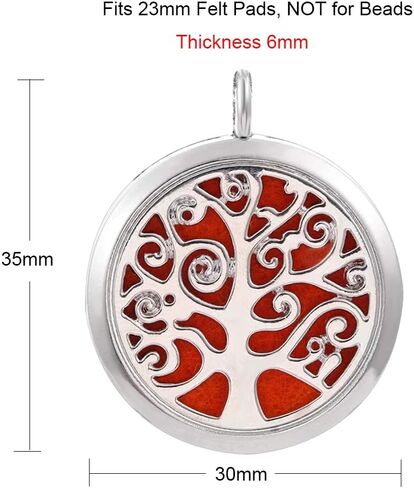 Vie Jeune 5pcs Mixed Pearl Cage Floating Pendant Aroma Diffuser Charms Stainless Steel Tone Perfume Essential Oil Diffuser Necklace Pendant Locket Jewelry in Kuwait