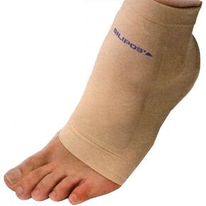 Silipos 1772 Boot Bumper – Beige, large/X-Large, Ankle Compression Sleeve with Mineral Oil Gel Pads. Foot Care Products in Kuwait