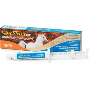 Quest Plus (moxidectin/praziquantel) Gel Dewormer for Horses, 0.5 oz in Saudi Arabia