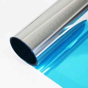 Window Privacy Film One Way Mirror Film Reflective Window Tint Anti UV Heat Control Window Film Blocking Privacy Protection Window Tint for Home Office, 17.7Inch x 8.2Feet(Customized Size) in Kuwait