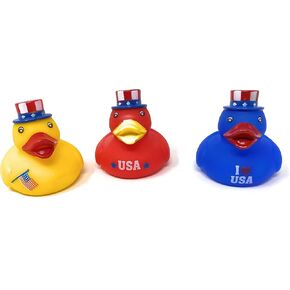 Bulk 20 Pack Patriotic Rubber Ducky Assortment - Perfect for Memorial Day, 4th of July, Labor Day or Veteran's Day in Saudi Arabia
