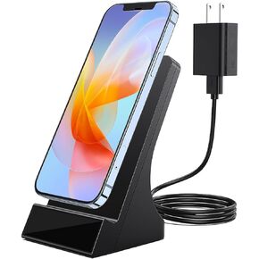 Smart Wireless Charger + Security Camera for iPhone & Samsung - WiFi, Motion Detection, Night Vision, Home Office Video Recording in Kuwait