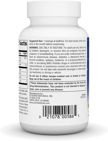 Source Naturals Melatonin Complex - 100 Orange Flavored Lozenges in Saudi Arabia