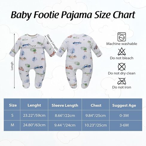 Miracle Baby Newborn Snowsuit Winter Sleepsuit Cotton Quilted Onesie Outfits,Footie Jumpsuit Romper for Girl Boy 0-6 Months in Kuwait