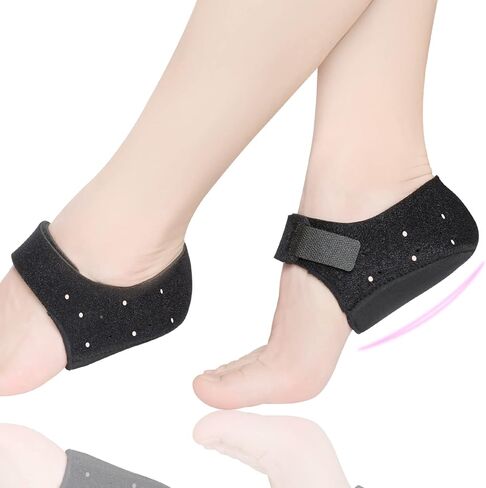 أكواب لآلام الكعب، واقيات للكعب (قابلة للتنفس) وكؤوس للكعب ودعم الكعب لالتهاب اللفافة الأخمصية والتهاب الأوتار وتكلس الكعب وتخفيف آلام الكعب (سميكة) in Kuwait