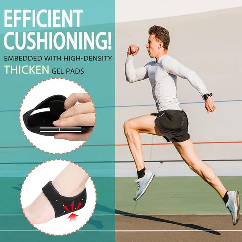 أكواب لآلام الكعب، واقيات للكعب (قابلة للتنفس) وكؤوس للكعب ودعم الكعب لالتهاب اللفافة الأخمصية والتهاب الأوتار وتكلس الكعب وتخفيف آلام الكعب (سميكة) in Kuwait