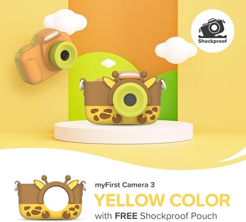 MyFirst Kids Digital Camera with 16MP Photos, Selfie Lens and LED Flash in Kuwait