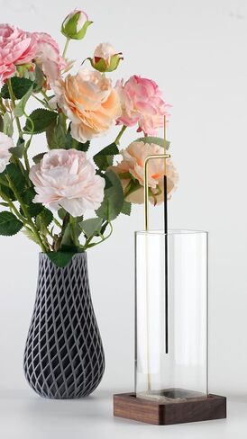 AEFTJI Incense Holder for Sticks [Anti-Ash Flying] with Easy Clean Glass Bottle No Mess Incense Burner in Kuwait