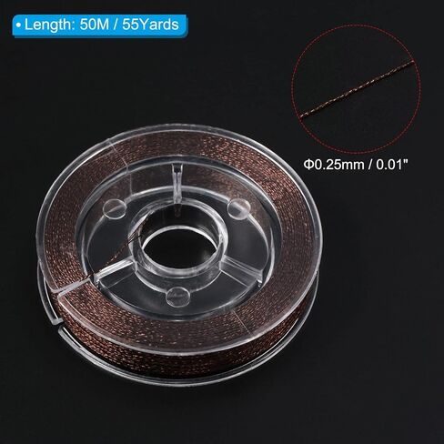 PATIKIL Rod Guide Wrapping Thread Metallic DIY Fishing Rod Guides Fixing Line in Saudi Arabia