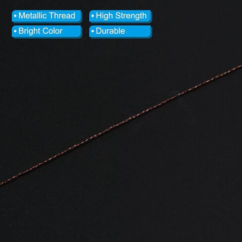 PATIKIL Rod Guide Wrapping Thread Metallic DIY Fishing Rod Guides Fixing Line in Saudi Arabia